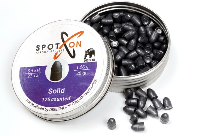 Spoton Solid 1,68Gr-26 Grain-5,5 MM Havalı Tüfek Saçması