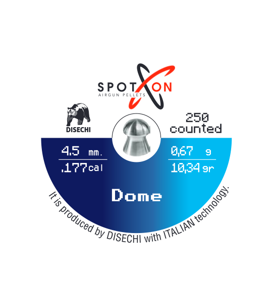 Spoton DOME 0,67 gr/10,34 graın 4,5 MM Havalı Tüfek Saçması