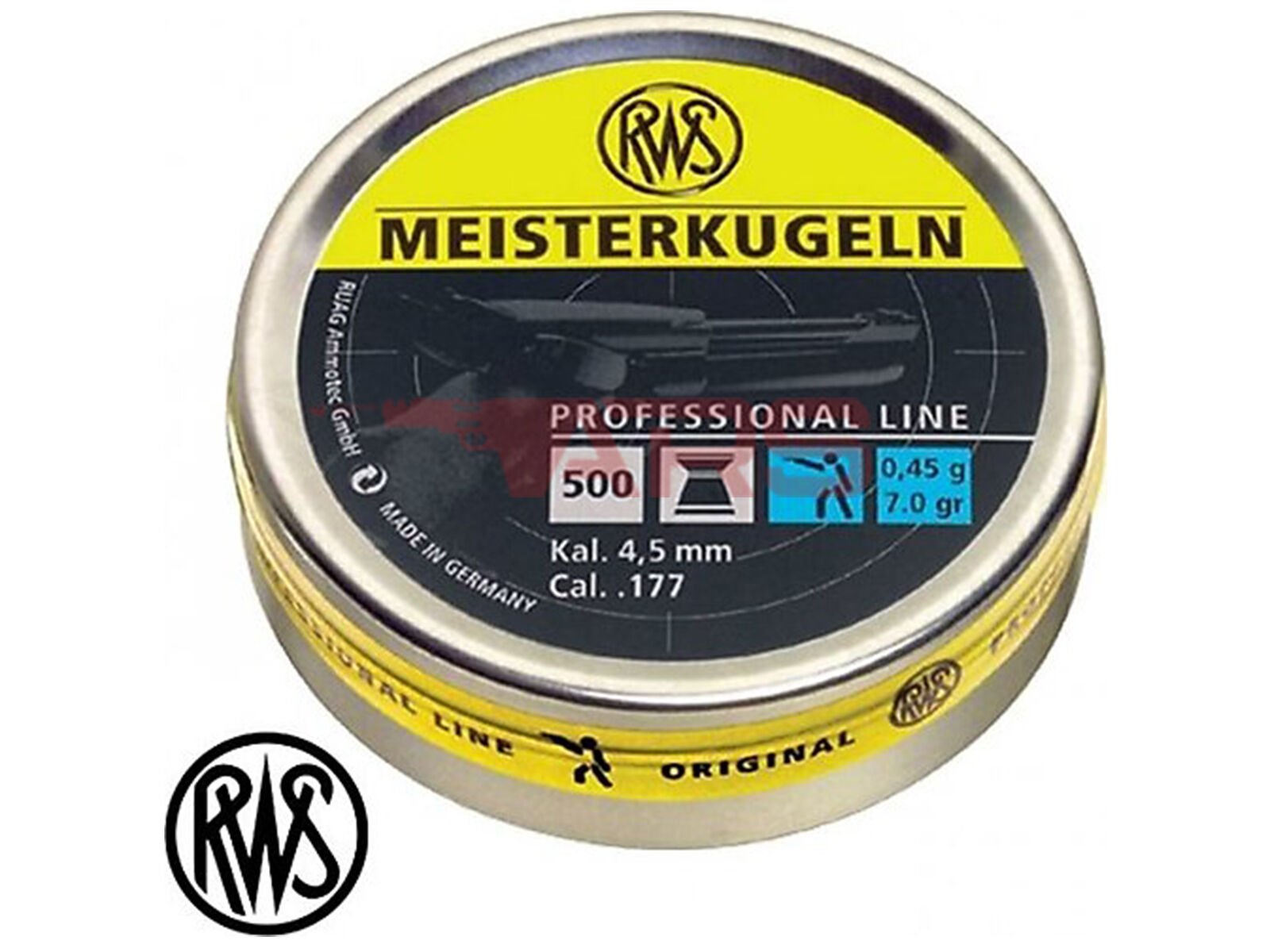 RWS Meister 4,5MM 0,45G Havalı Saçma *500