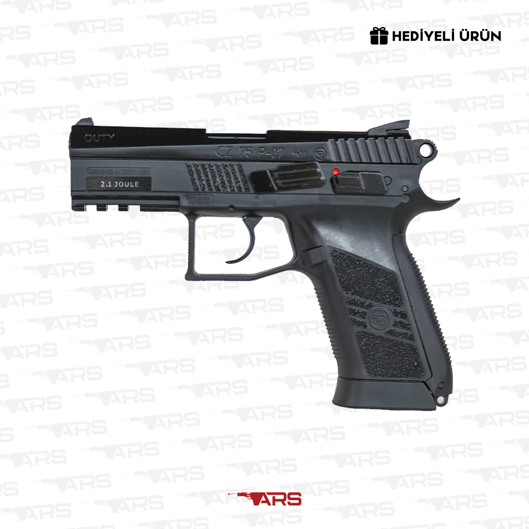 ASG CZ75 P07 Duty Siyah Blowbackli 4,5MM Havalı Tabanca
