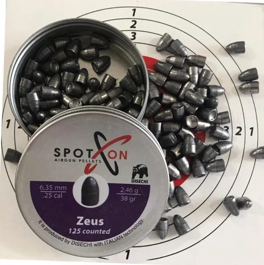 Spoton Zeus 2,46Gr-38 Grain-6.35 MM Havalı Tüfek Saçması
