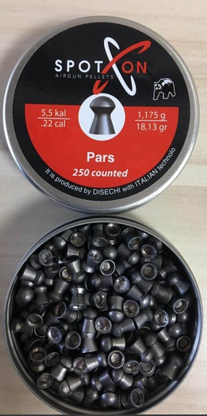 Spoton Pars 1,175Gr-18,13 Grain-5,5 MM Havalı Tüfek Saçması