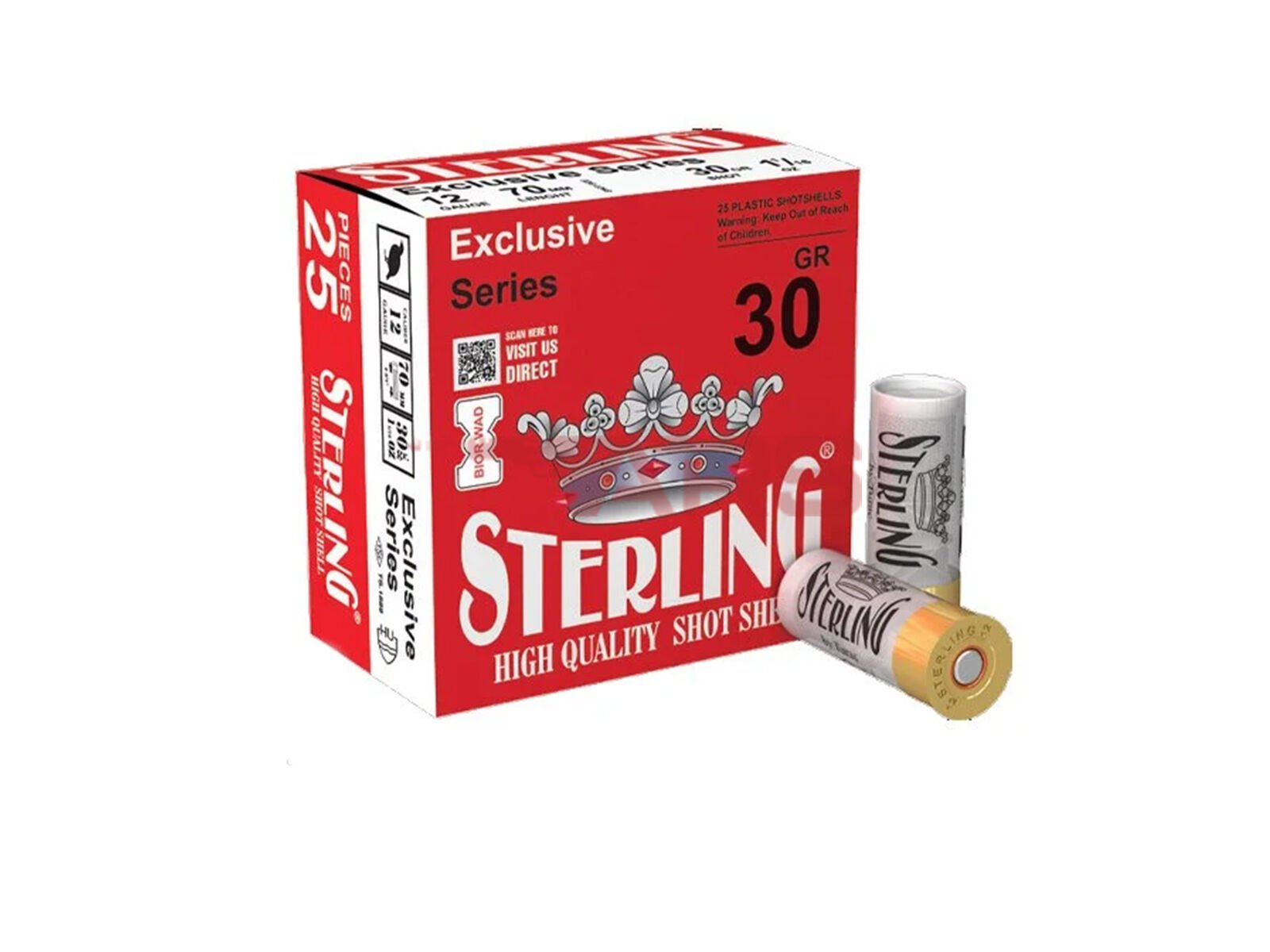 Sterling 30 Gram 12 Cal Av Fişeği