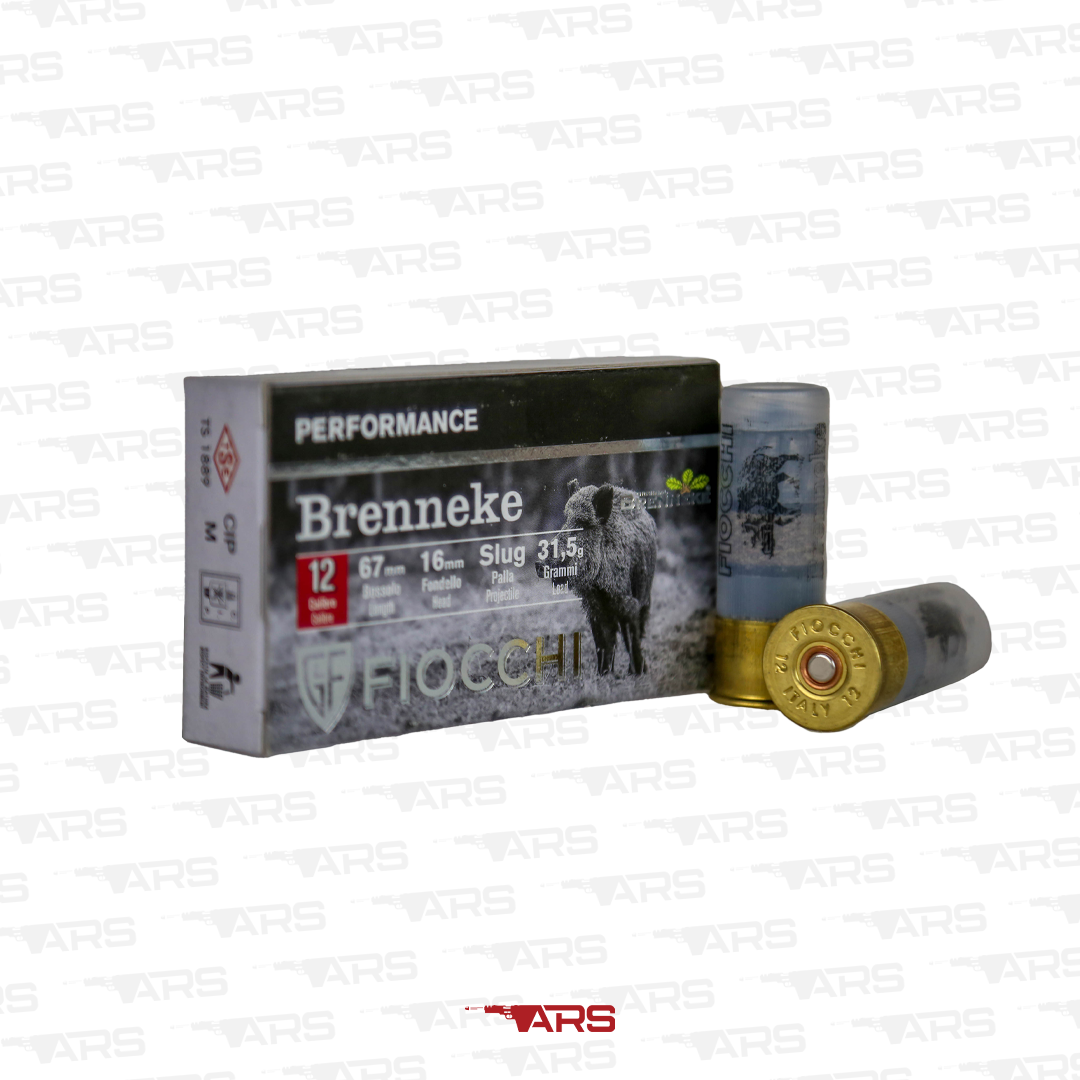 Fiocchi Brenneke Keçe Tapa Slug Tek Kurşun 12 Cal Av Fişeği