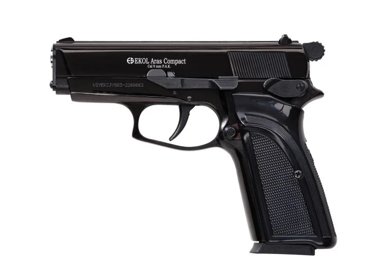 Ekol Aras Compact Siyah Ses Tabancası 9MM
