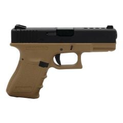 WE GLOCK 23 GEN3 Tan Airsoft Tabanca