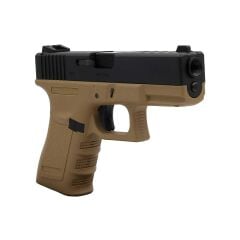 WE GLOCK 23 GEN3 Tan Airsoft Tabanca