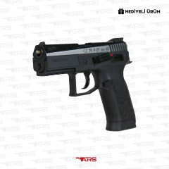 ASG CZ75 P07 Duty Siyah&Beyaz Blowbackli 4,5MM Havalı Tabanca