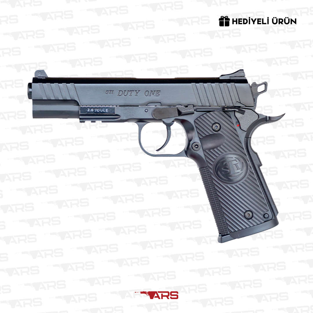 ASG Sti Duty One Siyah Blowbackli 4,5MM Havalı Tabanca