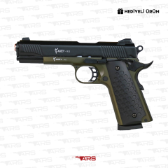 Kuzey 911 Yeşil P.Kabze 9MM Ses Tabancası