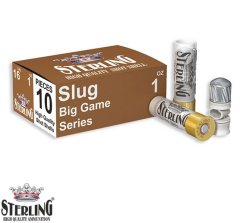 Sterling Slug Tek Kurşun 16 Cal Av Fişeği