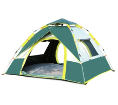 DFT 3 Kişilik Otomatik Çadır 2x2x1,35m - Yeşil-Bej