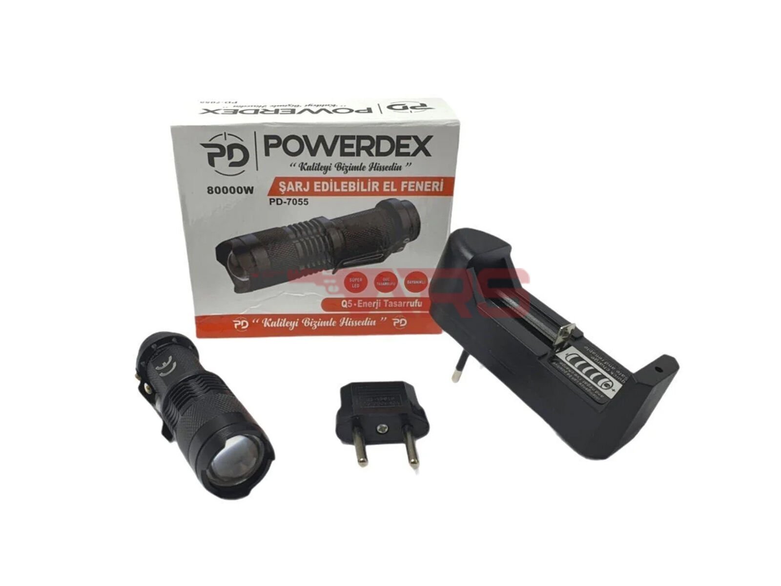 PowerDex PD-7055 Mini Şarjlı El Feneri