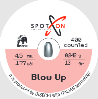 Spoton BLOW UP 0,842Gr./13Grain 4,5 MM Havalı Tüfek Saçması